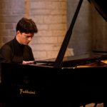 04/07/2015 58 Festival Di Spoleto. Chiesa Sant'Eufemia. Musica, Beethoven e Dintorni, Concerti di Mezzogiorno. Nella foto il pianista Ivan Donchev.